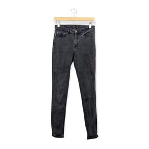 Samsoe & Samsoe Womens Jeans Black Skinny Denim Jeans Size 24